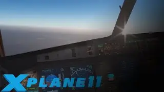 BEAUTIFUL Sunset Landing in Larnaca [Full Immersion] | X-Plane 11