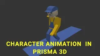 character animation in prisma3d | animation is your mobile