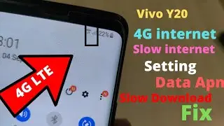 Vivo Y20 Internet Settings Slow internet solution Data Not Working Hindi Urdu