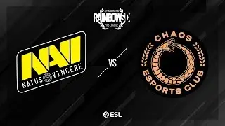 Natus Vincere vs. Chaos – Kafe – Rainbow Six Pro League – Season X – EU