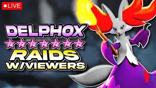 7 Star Delphox Raid With Viewers! Pokemon Scarlet and Violet!