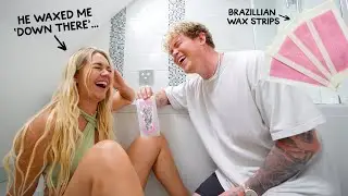 I Gave My Fiancé a BRAZILIAN WAX... *GONE WRONG*