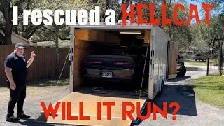 I rescued a forgotten Hellcat from a storage lot in Houston. Will it run?