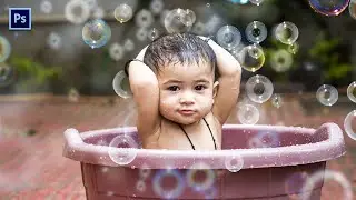 Bubble Overlays for Photoshop - How to Add Bubbles in Photoshop