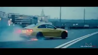 BMW M4 Drift Moscow NYC istanbul London Insane drifting with  spaces ru
