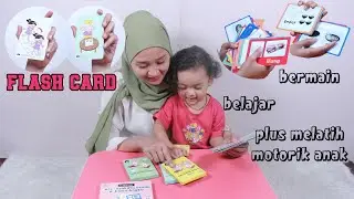 MENGATASI SPEECH DELAY, ANAK HYPERAKTIF, PERKEMBANGAN MOTORIK DAN SENSORIK DENGAN BANTUAN FLASHCARD