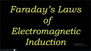 Faraday's Laws of Electromagnetic Induction