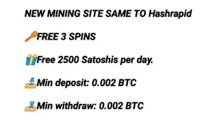 freemining.co daily mining 0.000025 Bitcoin