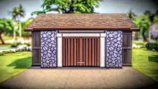 The Sims 4 Tutorials Garage Door BASE GAME (NO MODS & NOCC) 