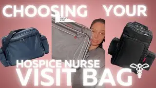HOSPICE NURSE VISIT BAG | NURSE BAG