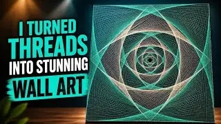 #7 STRING ART Magic eye
