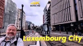 My usual day in Luxembourg City |4K| Outdoor Travel