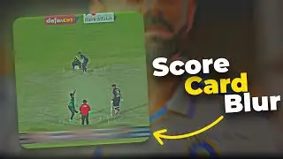 How to Blur Scorecard in Alight Motion 😆|| Scorecard blur Tutorial