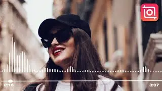 How To Make Audio Spectrum For Music Video / Lyrical Video | INSHOT Video Editor