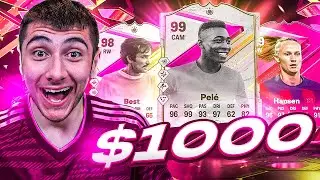 I Spent $1000 On Packs For FUTTIES!