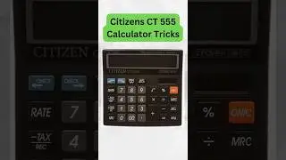Citizen CT 555 - ➕➖✖️➗Basic Addition Subtraction Multiplication and Division