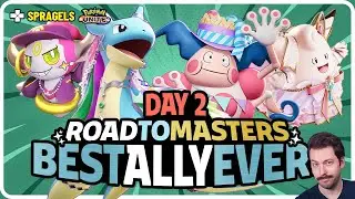 *ON MIC!* Day 2 Best Ally Ever Road To Master Rank | Pokemon Unite