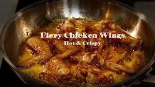 Fiery Chicken Wings | Easy Recipe | ASMR