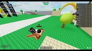 the weirdest glitch i have ever saw in  Roblox  (combat warriors)