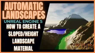 How To Create A Sloped/Height Landscape Material