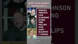 WEST HAM'S WORST TRANSFERS XI | FULL VIDEO IN OUR MEMBERS SECTION 