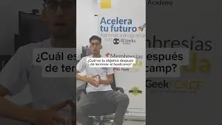 4Geeks Academy logró cambiar la vida de Jose ¿y tu que estás esperando?🤓 #codingbootcamp #web3