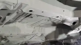 Отчёт по восстановлению днища от исполнителя работ.Ssang Yong Actyon New...