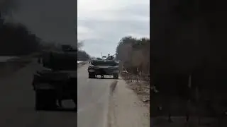 Трофейный танк, Украина.