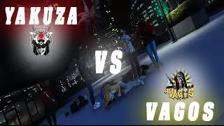YAKUZA ❤️ VS VAGOS 💛 | New State Rp | GTA RP | MR SASA 👹