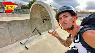 What Is This Skatepark? | Crossing Spain on Foot in 30 Days