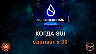 Когда SUI сделает Х 30 ? Обзор монеты СУИ.