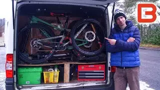 Help me design the ULTIMATE SMALL MTB CAMPERVAN