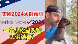 美國2024大選預測 川普哈里斯誰將入主白宮？ 一隻小松鼠改變大選結果？US 2024 election【Echo走遍美国】 【Echo's happy life】 【Echo的幸福生活】