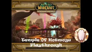 Top Tier PVP WOW Horde PVP Random Battleground Disc Priest Playthrough (Temple Of Kotmogu)
