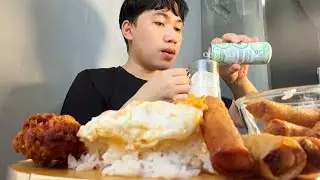 A TIRED BARISTA EATING HIS BREAKFAST MUKBANG💪🏻🤤