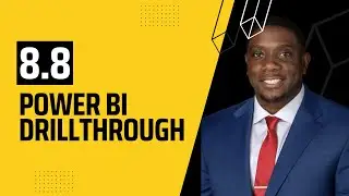 8.8 How to create Drillthrough Action in Power BI | Power BI Tutorial for Beginner |By Carl Huff