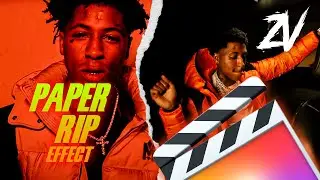 Paper Rip Transition (NO PLUGINS) | Final Cut Pro Tutorial