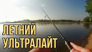 Окунь рвет приманки-Namazu Pro SupaPull-Jack II в работе! Летний ультралайт на реке Самара