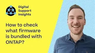 How to check what firmware is bundled with ONTAP? | Digital Support Insights