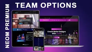 How to use Team Options in Neom Premium Theme for wordpress