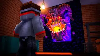 Don't Enter the Nether Alone in Minecraft (Minecraft Wither Hill) [7]