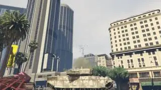 GTA5 ТАНКОВОЕ БЕЗУМИЕ В ГОРОДЕ ЛОС САНТОС ЧАСТЬ 5