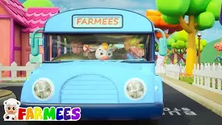 Ruedas en la canción del autobús + más videos educativos para niños