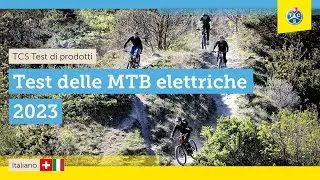 Test e-bike 2023: Abbiamo testato 9 e-mountain bike fino a 6'000CHF - TCS Italia