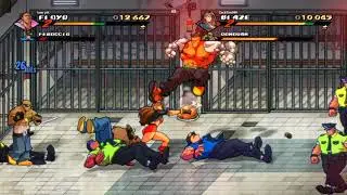 Streets of Rage 4 2P Arcade Mania Cleared Coop Online Floyd & Blaze 1CC SOR4