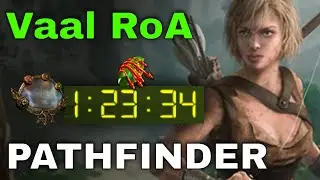 1h23m to Maps!! - Rain of Arrows Pathfinder Leveling - 20 Mirror Budget - Project Speedrun [PoE]