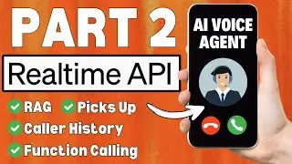 Part 2: How to Build an AI Voice Agent using OpenAI Realtime API: RAG + Function Calling