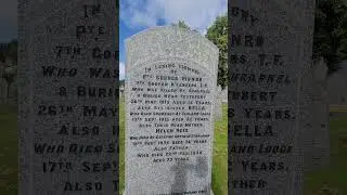 killed by Shrapnel #death #cemetery #cemeterylovers #gravemarkers #cemeterywandering