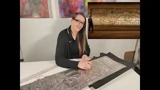 Dune Sandworm Wall Art in 4 Feet of Aluminum 