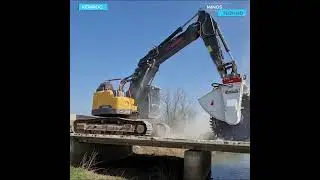 Amazing how a bridge can be demolished